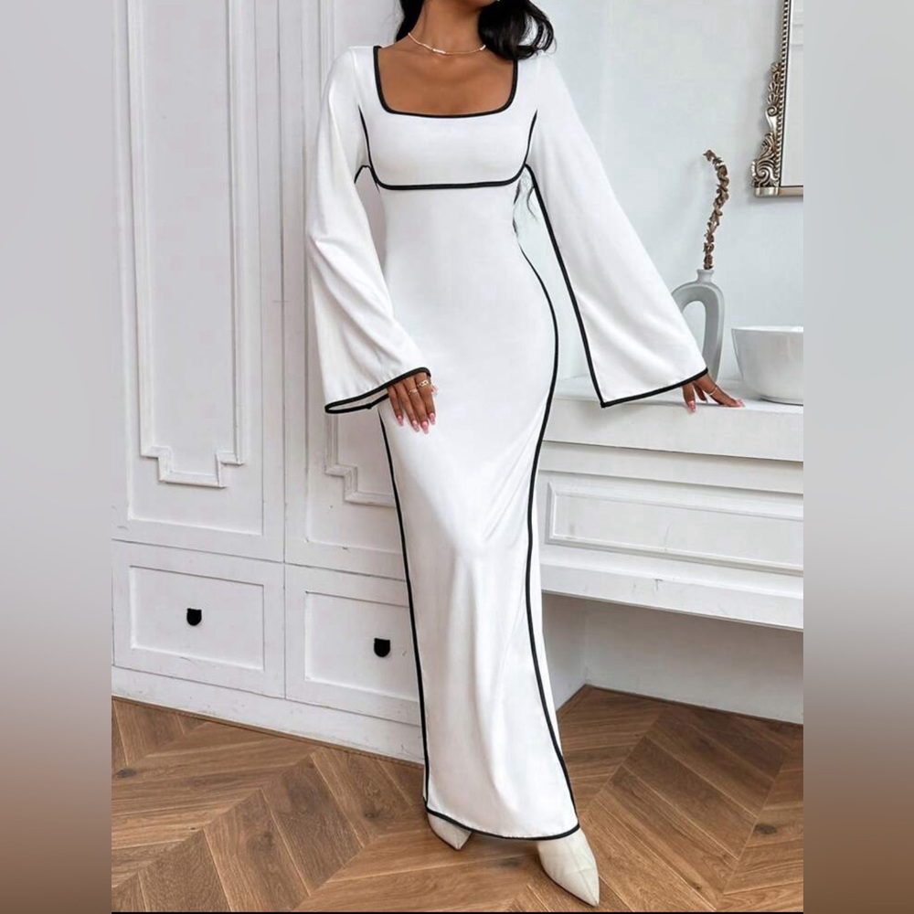 SHEIN black and white dress, size Medium